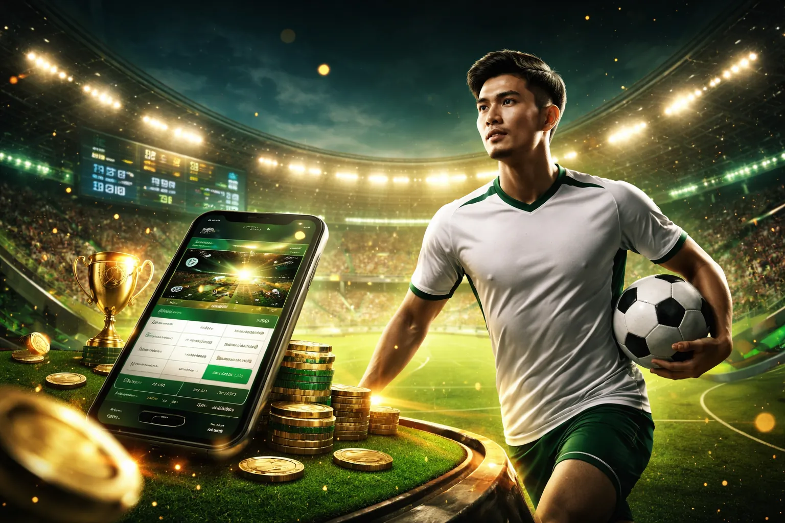 Hình ảnh banner trang blog 123b trang chủ với các bài viết chuyên sâu về cá cược trực tuyến